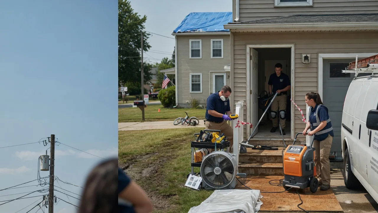 Water Damage Repair in Kerens, WV near me